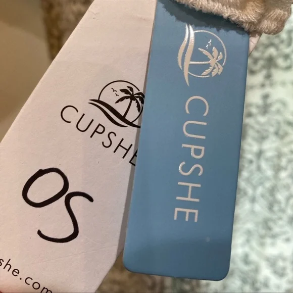 Cupshe White Bohemian Boho Top Swim Cover Up NWT - Picture 3 of 3